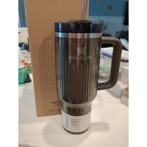 Stanley 40 oz. Quencher H2.0 Fluted Tumbler Gunmetal Shine